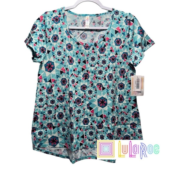 LulaRoe Classic T, Short Sleeve, Scoop Neck Flowy, High-Low Hem S (or M 6-8) NWT - Picture 1 of 13